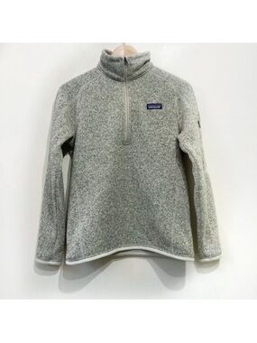 Patagonia Better Sweater 1/4 Zip Up Size Small Oatmeal Tan Fleece